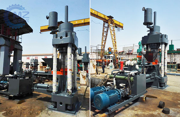 四柱壓塊機(jī)